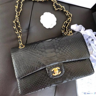 Chanel Women Leather Shoulder Bag,25CM - 샤넬 여성용 레더 숄더백,CHAB0014,25CM,블랙