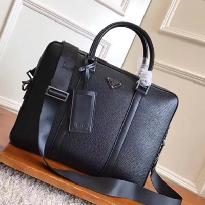 Prada Mens Business Bag,36CM - 프라다   남성용 서류가방 2VE368-28 ,36CM