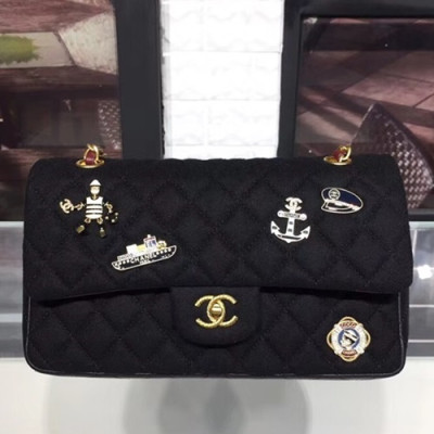 [커스텀급]Chanel Chain Shoulder Bag,25CM - 샤넬  체인 숄더백,CHAB0049,25CM,블랙