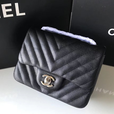 Chanel Mini Chain Cross Bag ,17CM - 샤넬 미니 체인 크로스백,CHAB0078,17CM,블랙