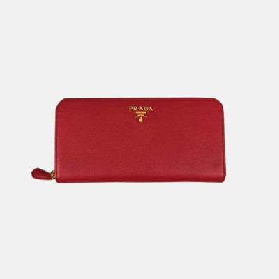 Prada 2018 Saffiano Zip Round Long Purse - 프라다 남성 신상 사피아노 지퍼라운드 장지갑 Pra0477x.Size(20cm)