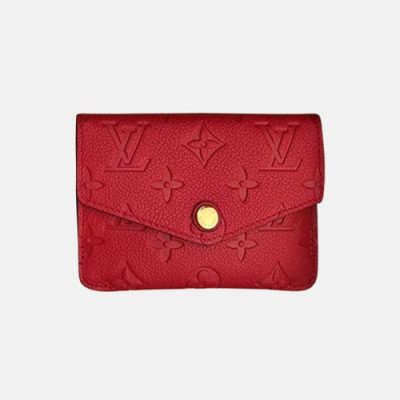 Louis Vuitton 2018 Leather Coin Purse Cluch M60634 - 루이비통 앙프렝뜨 키파우치 LOU0208 9CM