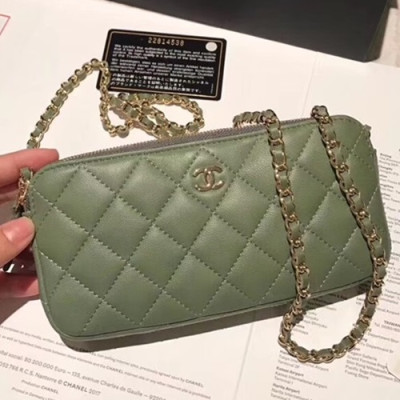 Chanel Women Phone Bag ,19CM - 샤넬 여성용 휴대폰 백,CHAB0118,19CM,그린