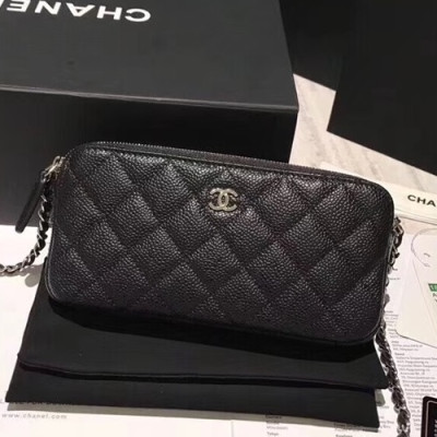 Chanel Women Phone Bag,19CM - 샤넬 여성용 휴대폰 백,CHAB0119,19CM,블랙