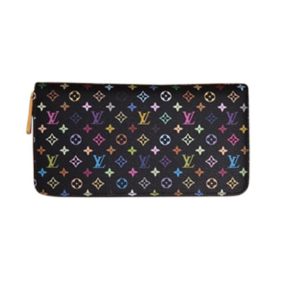 Louis Vuitton Monogram Multi Zippy Wallet M60243 - 루이비통 모노그램 멀티 블랙 지피월릿 장지갑  LOU0221 19CM