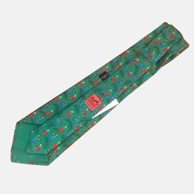 HERMES  MENS  NECKTIE  GREEN  -  에르메스 남성용 넥타이  그린