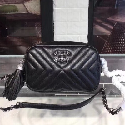 Chanel 2018/2019 Chain Camera Bag, 18CM - 샤넬 2018/2019 체인 카메라백,CHAB0163,18CM,블랙