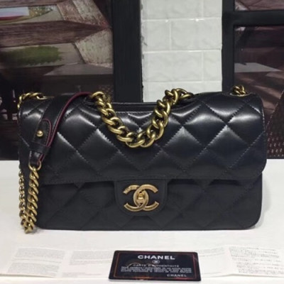 Chanel Women Chain Shoulder Bag,25CM - 샤넬 여성용 체인 숄더백 77098  - CHAB0174,25CM,블랙