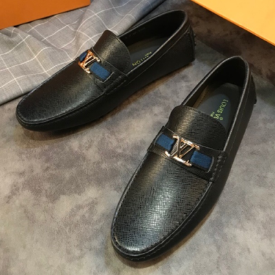 LOUIS VUITTON 2018 MENS STRAP LEATHER LOAFER  - 루이비통 남성 스트랩 레더 로퍼 LOU0271 , 사이즈 (240 - 275)