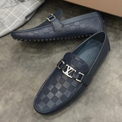 LOUIS VUITTON 2018 MENS STRAP LEATHER LOAFER  - 루이비통 남성 스트랩 레더 로퍼 LOU0276 , 사이즈 (240 - 275)