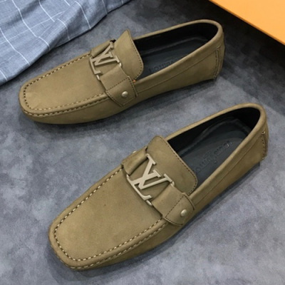 [매장판] LOUIS VUITTON 2018 MENS STRAP LEATHER LOAFER  - 루이비통 남성 스트랩 레더 로퍼 LOU0295 , 사이즈 (240 - 275)