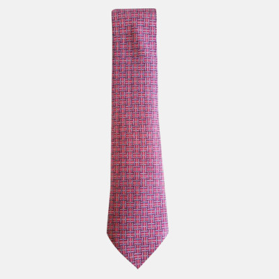 HERMES   MENS  NECKTIE  PINK-  에르메스 남성용 넥타이  핑크