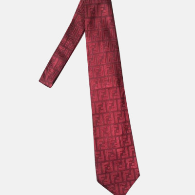 FENDI   MENS  NECKTIE BROWN  -  펜디 남성용 넥타이 브라운