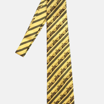 VERSACE   MENS  NECKTIE  YELLOW  - 베르사체  남성용 넥타이 옐로우