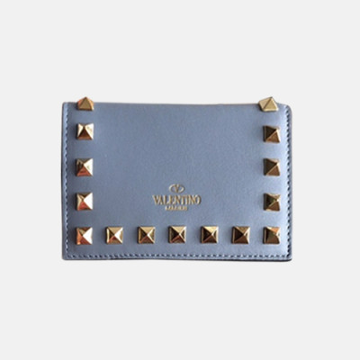 Valentino 2018 Rockstud Leather Purse - 발렌티노 신상 락스터드 레더 월릿 VAL0057 11.5CM