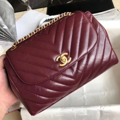 Chanel 2018/2019 Chain Shoulder Bag,22CM - 샤넬 2018/2019 체인 숄더백 CHAB0251,22CM,레드