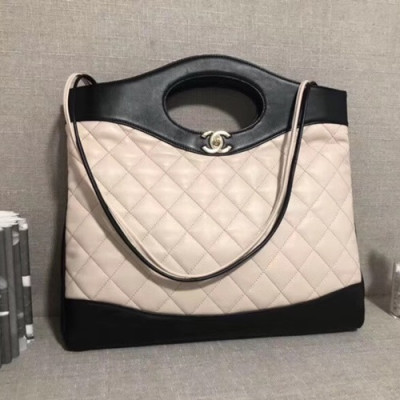 Chanel 31 Tote Shoulder Bag ,37CM - 샤넬 31 토트 숄더백CHAB0274,37CM,화이트