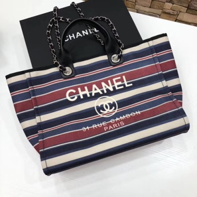 Chanel 2018 Tote Shoulder Bag,38CM - 샤넬 2018 토트 숄더백  CHAB0330,38CM,레드