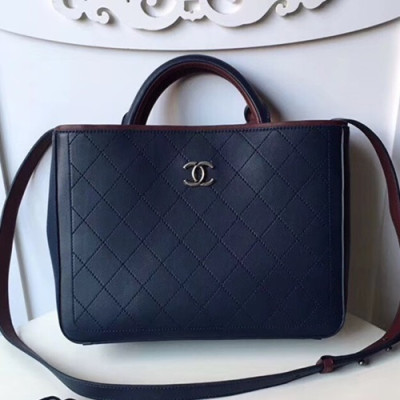 Chanel Tote Shoulder Bag  ,31CM - 샤넬 토트 숄더백 CHAB0354,31CM,네이비