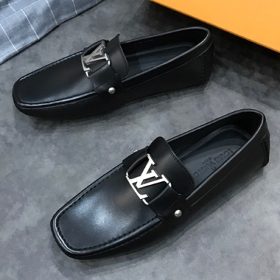 LOUIS VUITTON 2018 MENS STRAP LEATHER LOAFER  - 루이비통 남성 스트랩 레더 로퍼 LOU0297 , 사이즈 (240 - 275)