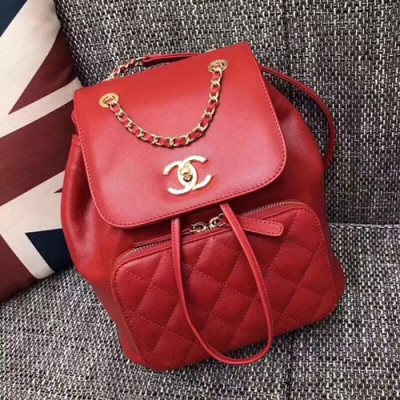 Chanel 2018 Women Back Pack ,24CM - 샤넬 2018 여성용 백팩,CHAB0493,24CM,레드