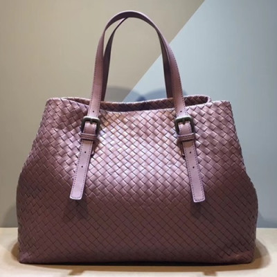 Bottega Veneta Leather PurPle Women Tote Bag,39cm - 보테가 베네타 레더 퍼플 여성용 토트백 1026-2,BVB0057,39cm