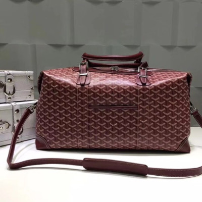 Goyard Leather Red Bag,48CM - 고야드 레더 레드 남여공용 여행용가방,GYB0019,48CM