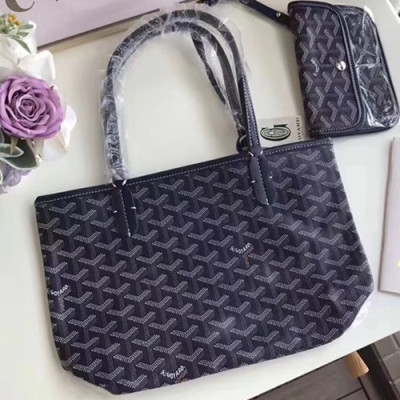 Goyard Leather Black Tote Shopper Bag,30CM - 고야드 레더 블랙 토트 쇼퍼백,GYB0041,30CM