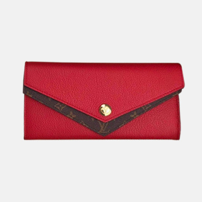 Louis Vuitton 2018 Ladies Double V Compact Long Wallet M64317 - 루이비통 월릿 더블브이 장지갑  LOU0486  19CM