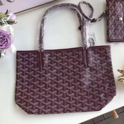 Goyard Leather Wine Tote Shopper Bag,30CM - 고야드 레더 와인 토트 쇼퍼백,GYB0046,30CM