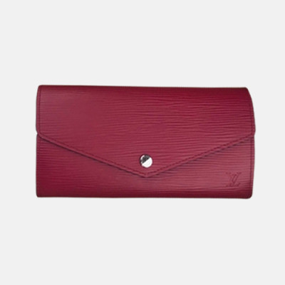 Louis Vuitton 2018 Ladies Flap Sarah Epi Wallet M60580 - 루이비통 플랩 포트후이유 사라 에피 월렛 LOU0537 19CM