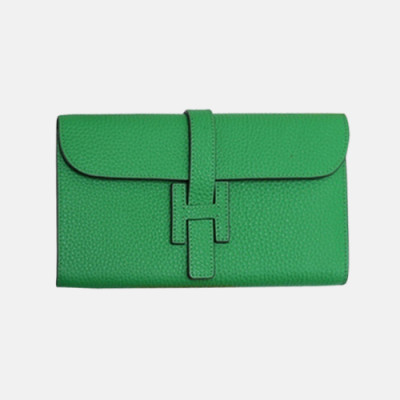 Hermes 2018 Ladies Jige Duo Wallet - 에르메스 지제 듀오 월렛 HER0040 22CM