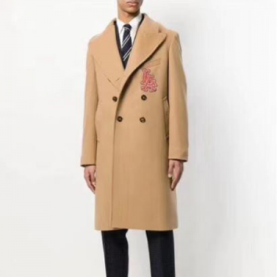 2018/19 Gucci Mens Cashmere Coat - 구찌 신상 남성 양키스 캐시미어 코트 GUC0324 , SIZE (M - 2XL) 브라운