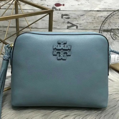 Tory Burch Leather Taylor Camera Shoulder Bag,21cm - 토리버치 레더 테일러 카메라 숄더백 TBB0151,21cm,3색(블루,브라운,블랙)