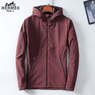 Hermes 2018 Mens Down Jacket - 에르메스 남성 다운 자켓 Her0051x.Size(M - 3XL)4컬러(버건디,네이비,그린,블랙)