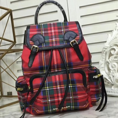 Burberry Rucksack Back Pack , 29cm - 버버리 럭색 남여공용 백팩 ,BURB0034,29cm,레드