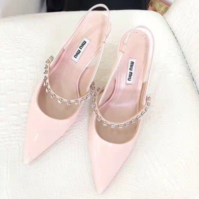 Miumiu Steelletto Hill Pink - 미우미우 2018스틸레토힐 핑크 Miu0119x.Size(220 - 245)