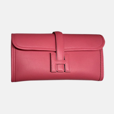 Hermes Jige Swift Leather Clutch Bag ,29cm - 에르메스 지제 스위프트 레더 여성용 클러치백 HERB0228,29cm,핑크