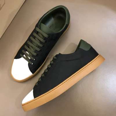 [1:1] Burberry 2018 Mens Leather Sneakers - 버버리 남성 레더 스니커즈 Bur0332x.Size(240 - 270)그린