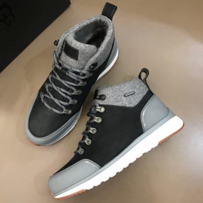 UGG 2018 Mens High-top Shoes - UGG 남성 하이탑 양털 슈즈 Ugg0047x.Size(245 - 270)그레이