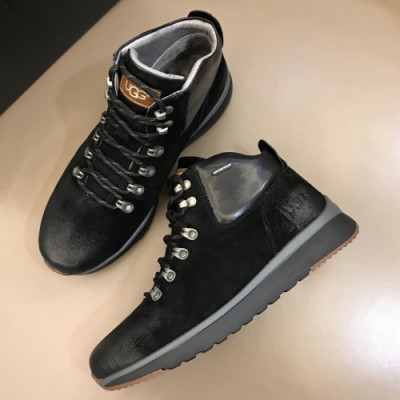 UGG 2018 Mens High-top Shoes - UGG 남성 하이탑 양털 슈즈 Ugg0054x.Size(245 - 270)블랙