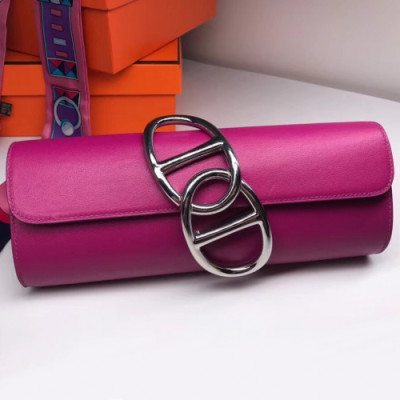 Hermes Egee Swift Leather Clutch Bag  - 에르메스 에게 스위프트 레더 여성용 클러치백 HERB0436,진핑크