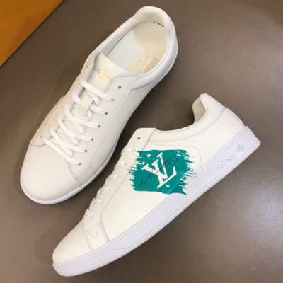 Louis Vuitton 2018 Leather Sneakers - 루이비통 신상 레더 스니커즈 Lou0620x.Size(240 - 270)화이트