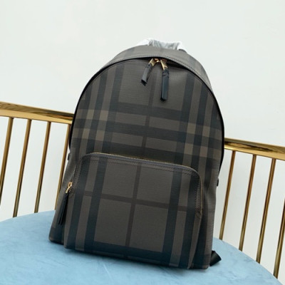 Burberry PVC Back Pack , 40cm - 버버리 PVC 남여공용 백팩 ,BURB0041,40cm,브라운체크