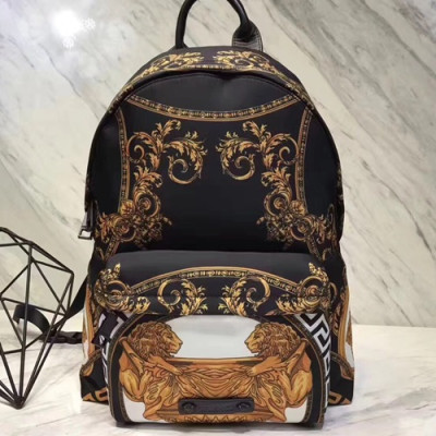 Versace Back Pack,38CM - 베르사체 남성용 백팩 ,VERB0018,38CM,블랙