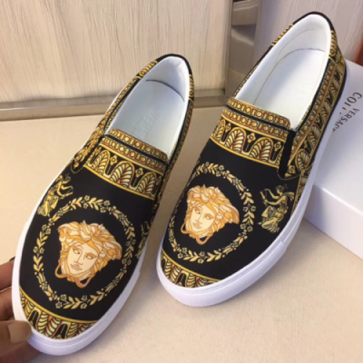 Versace 2018 Medusa Slip-on Black - 베르사체 메두사 슬립온 블랙 Ver0093x.Size(240 - 285)