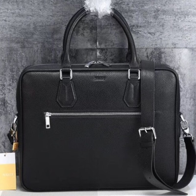 Bally 2018 Leather  Mens Business,39cm  - 발리 2018 레더 남성용 서류가방, BALB0011,39cm,블랙