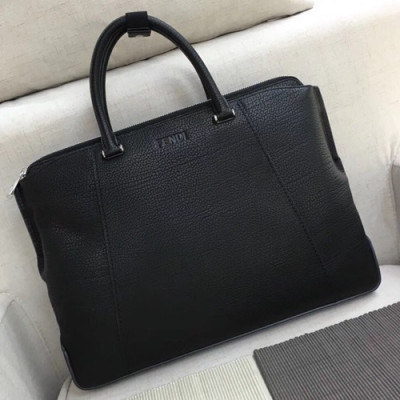 Fendi Leather Mens Business ,39CM - 펜디 레더 남성용 서류가방,FENB0071,39CM,블랙