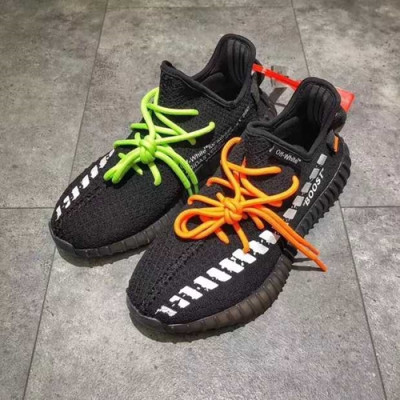 Off-white x Adidas Yeezy Boost Collabo 350 v2 Black - 오프화이트 x 이지부스트 콜라보 350 v2 블랙 Adi0050x.Size(220 - 290)