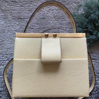 Louis Vuitton City Frame Tote Shoulder Bag,27cm - 루이비통 시티 프레임 토트 숄더백 M52240,LOUB0393 ,27cm,화이트